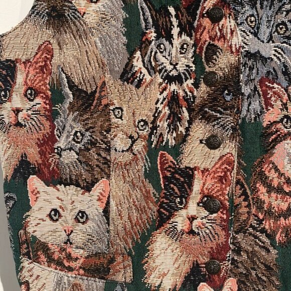 Vintage Cat Vest - Picture 2 of 5
